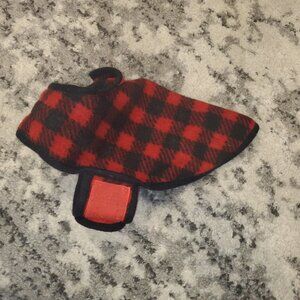 Companion Road Dog Red Flannel Sweater EUC